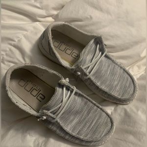 Hey Dudes - Heather Grey size 8